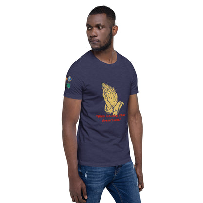 walk in faith Unisex t-shirt