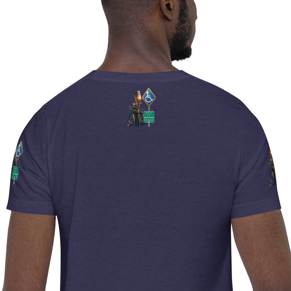 walk in faith Unisex t-shirt