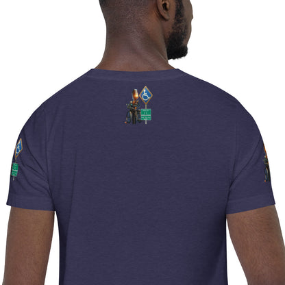 walk in faith Unisex t-shirt