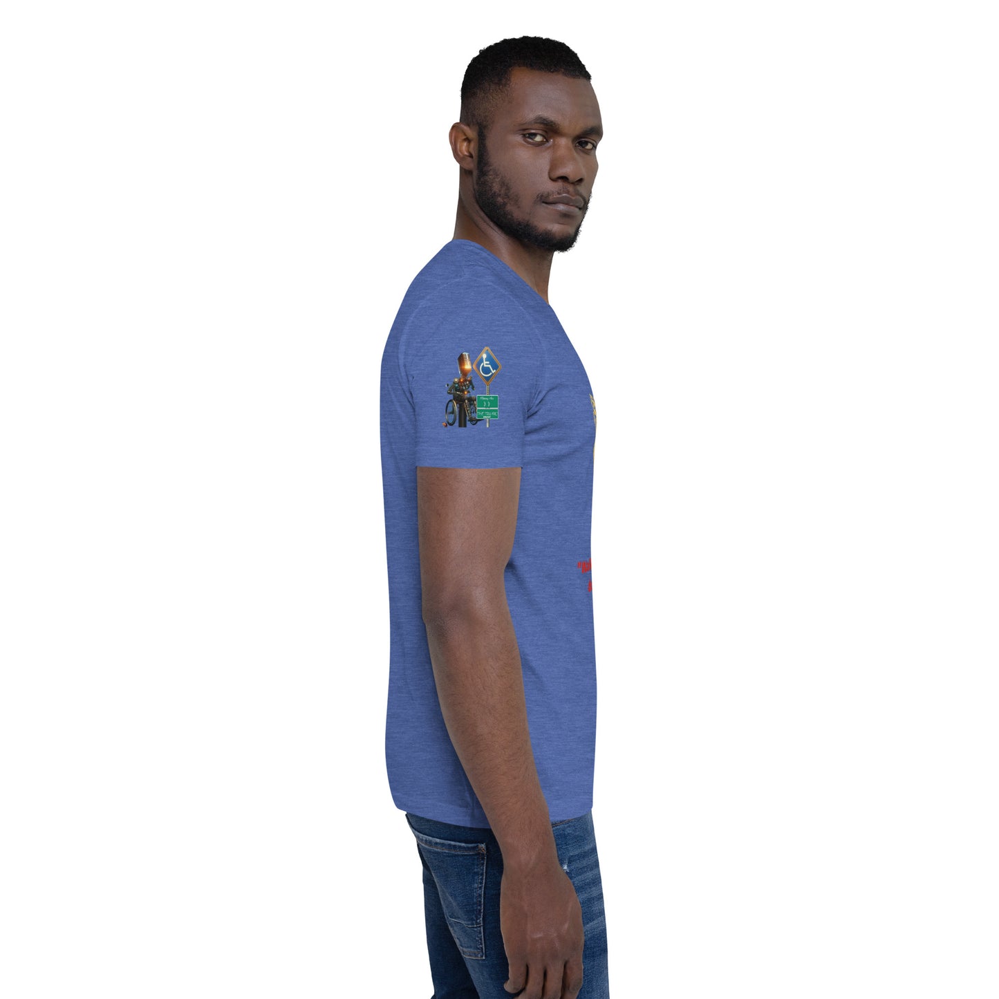 walk in faith Unisex t-shirt