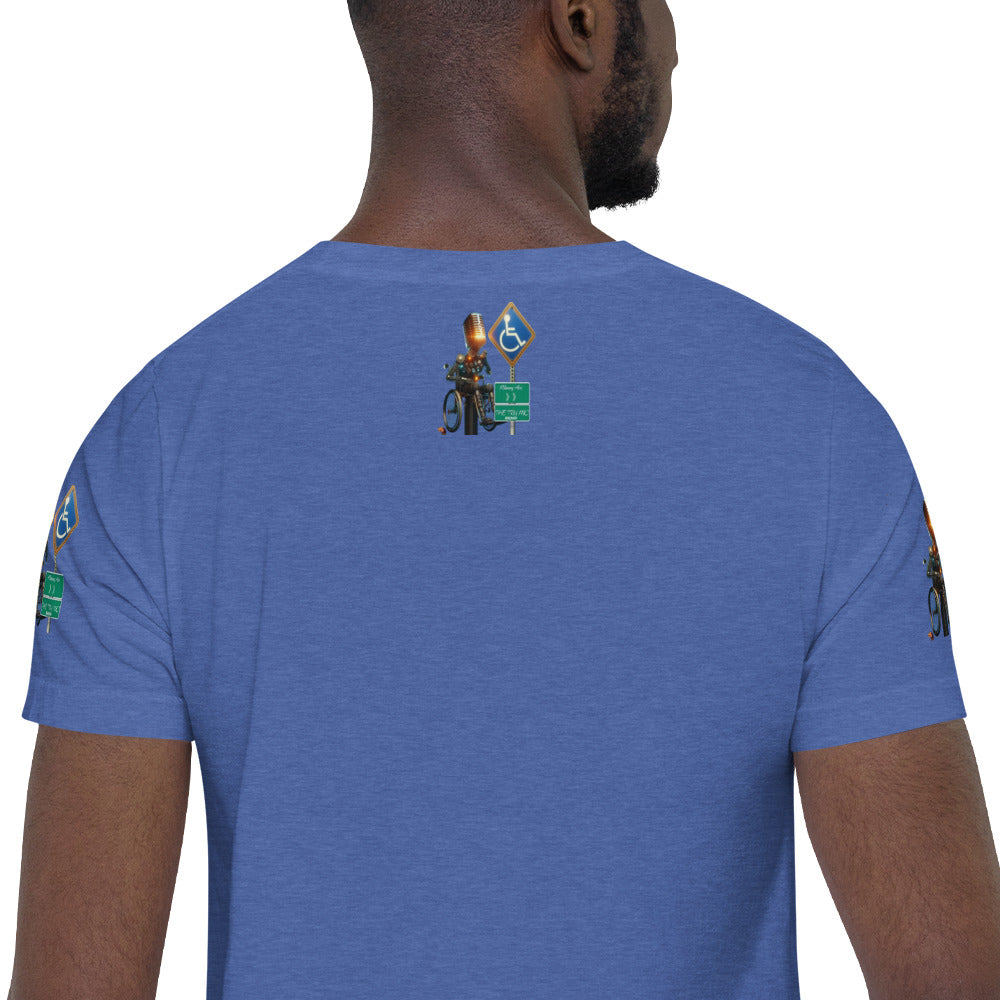 walk in faith Unisex t-shirt