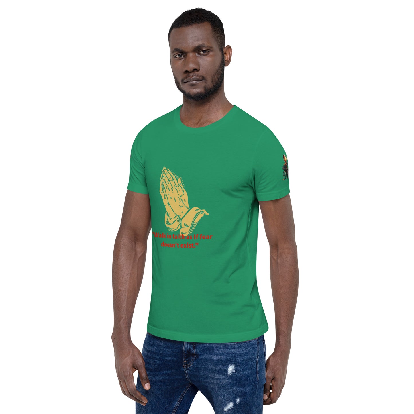walk in faith Unisex t-shirt