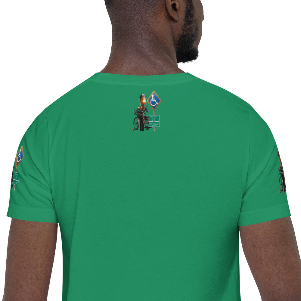 walk in faith Unisex t-shirt
