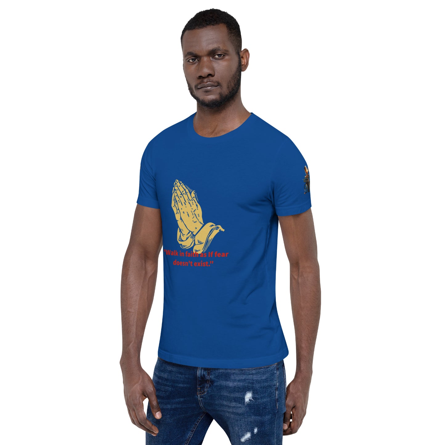walk in faith Unisex t-shirt