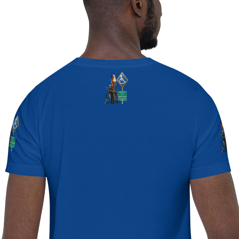 walk in faith Unisex t-shirt