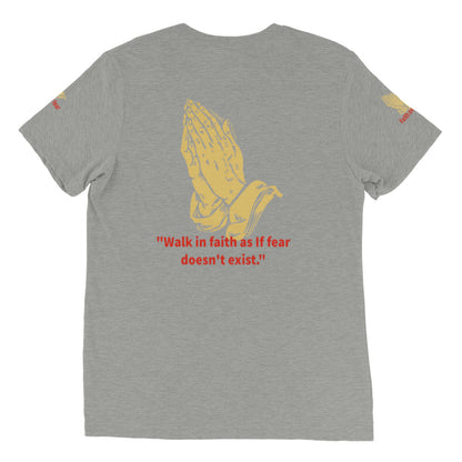 Faith over fear Short sleeve t-shirt
