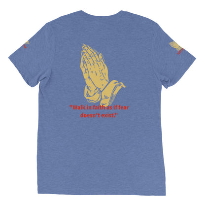 Faith over fear Short sleeve t-shirt