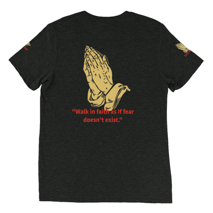 Faith over fear Short sleeve t-shirt