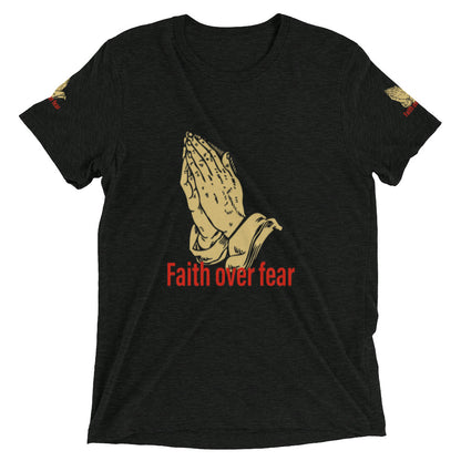 Faith over fear Short sleeve t-shirt