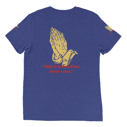 Faith over fear Short sleeve t-shirt