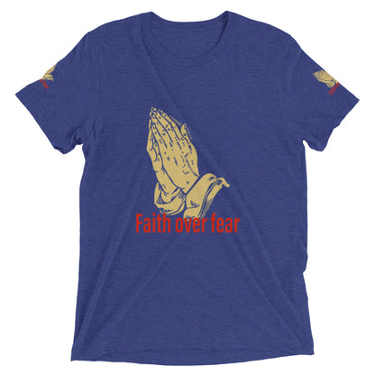 Faith over fear Short sleeve t-shirt