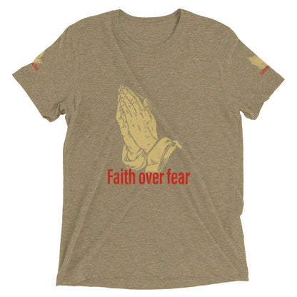 Faith over fear Short sleeve t-shirt