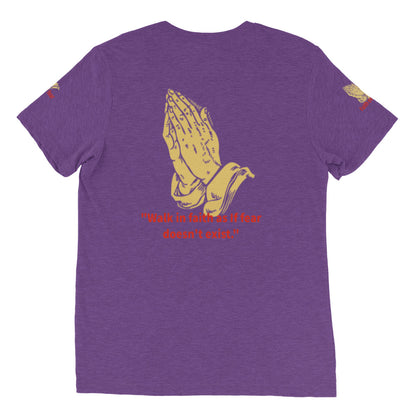 Faith over fear Short sleeve t-shirt