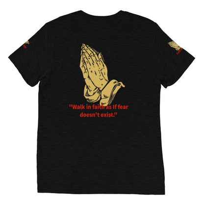 Faith over fear Short sleeve t-shirt