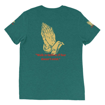 Faith over fear Short sleeve t-shirt