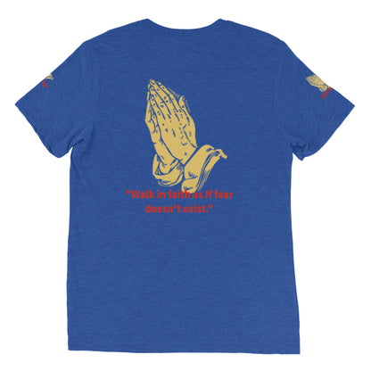 Faith over fear Short sleeve t-shirt