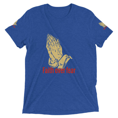 Faith over fear Short sleeve t-shirt