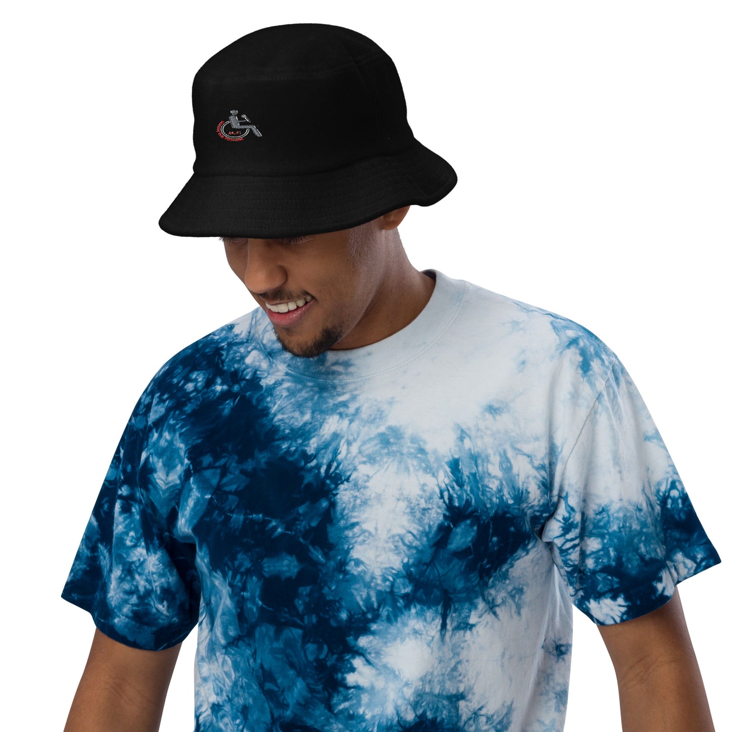 MANNY THE TRU MC Unstructured terry cloth bucket hat