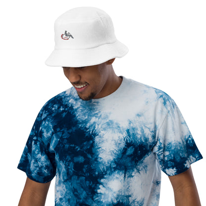 MANNY THE TRU MC Unstructured terry cloth bucket hat