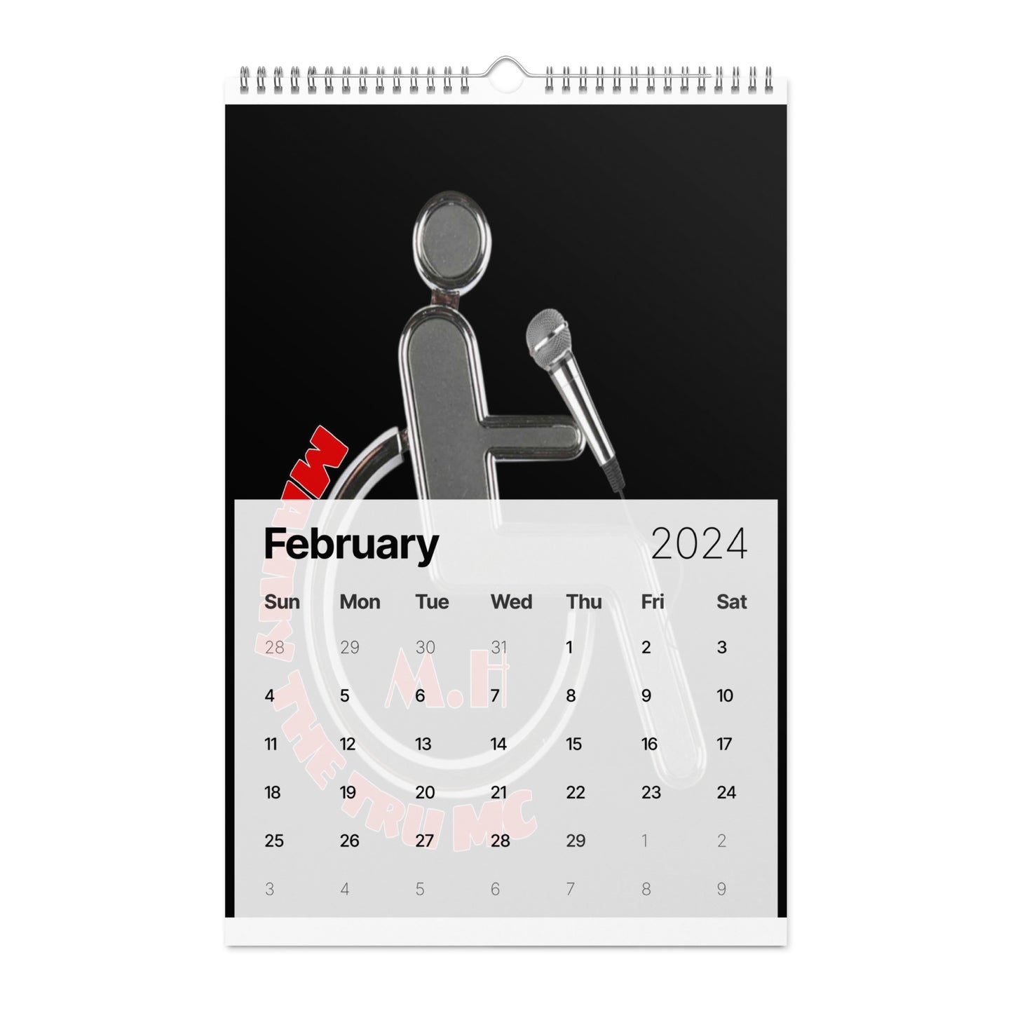 MANNY THE TRU MC Wall calendar (2024)