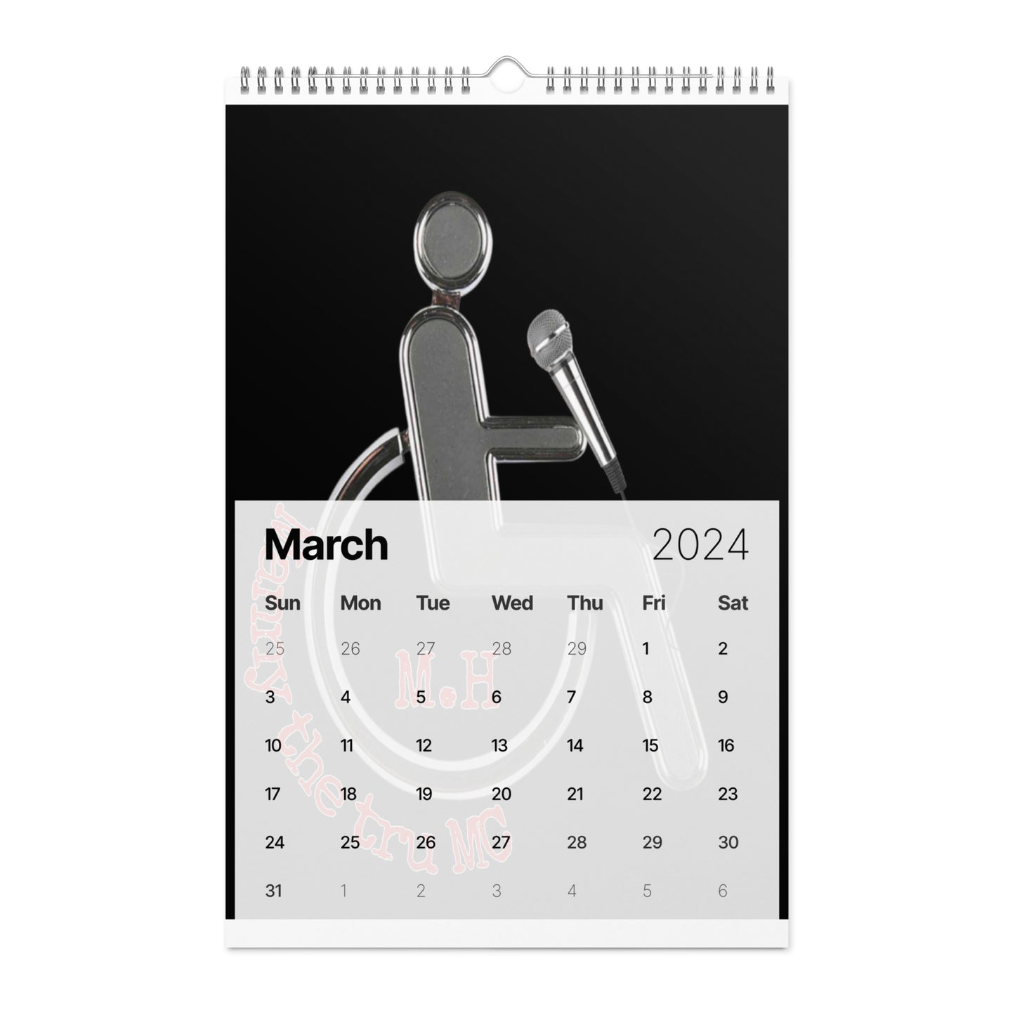 MANNY THE TRU MC Wall calendar (2024)