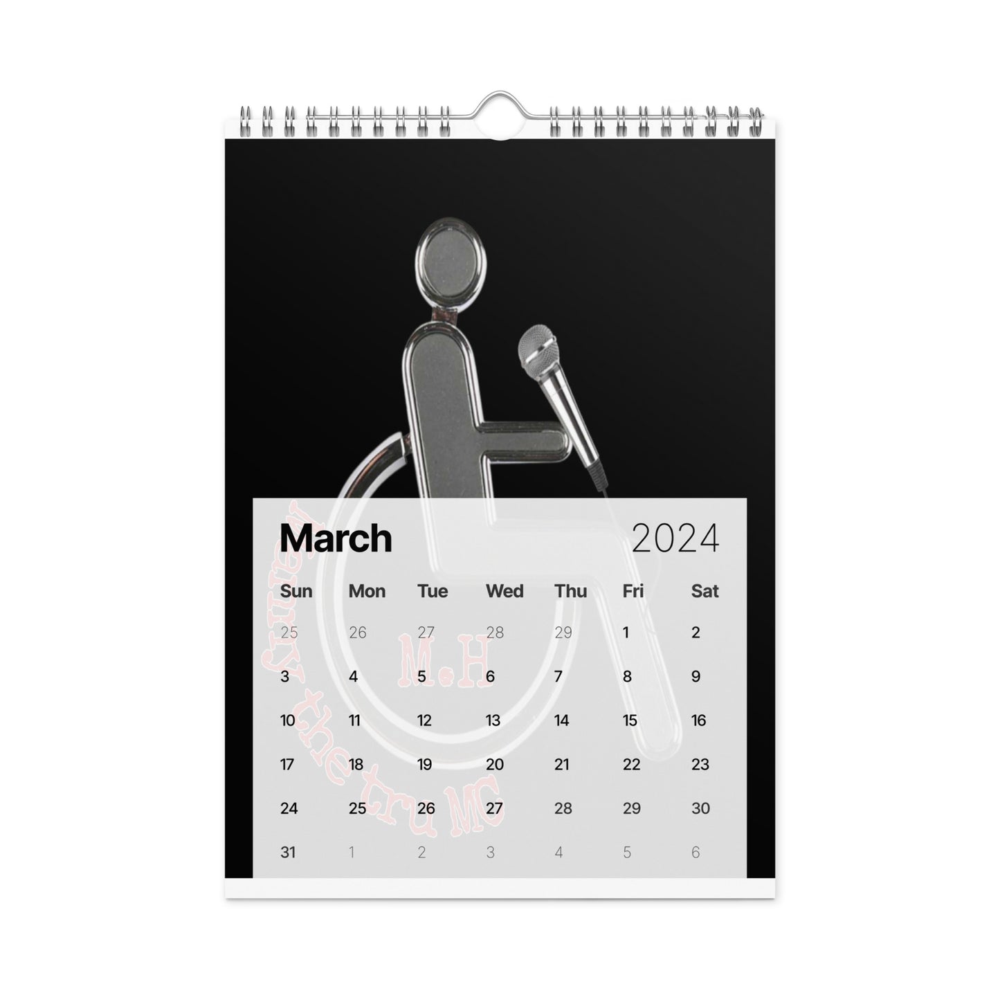 MANNY THE TRU MC Wall calendar (2024)