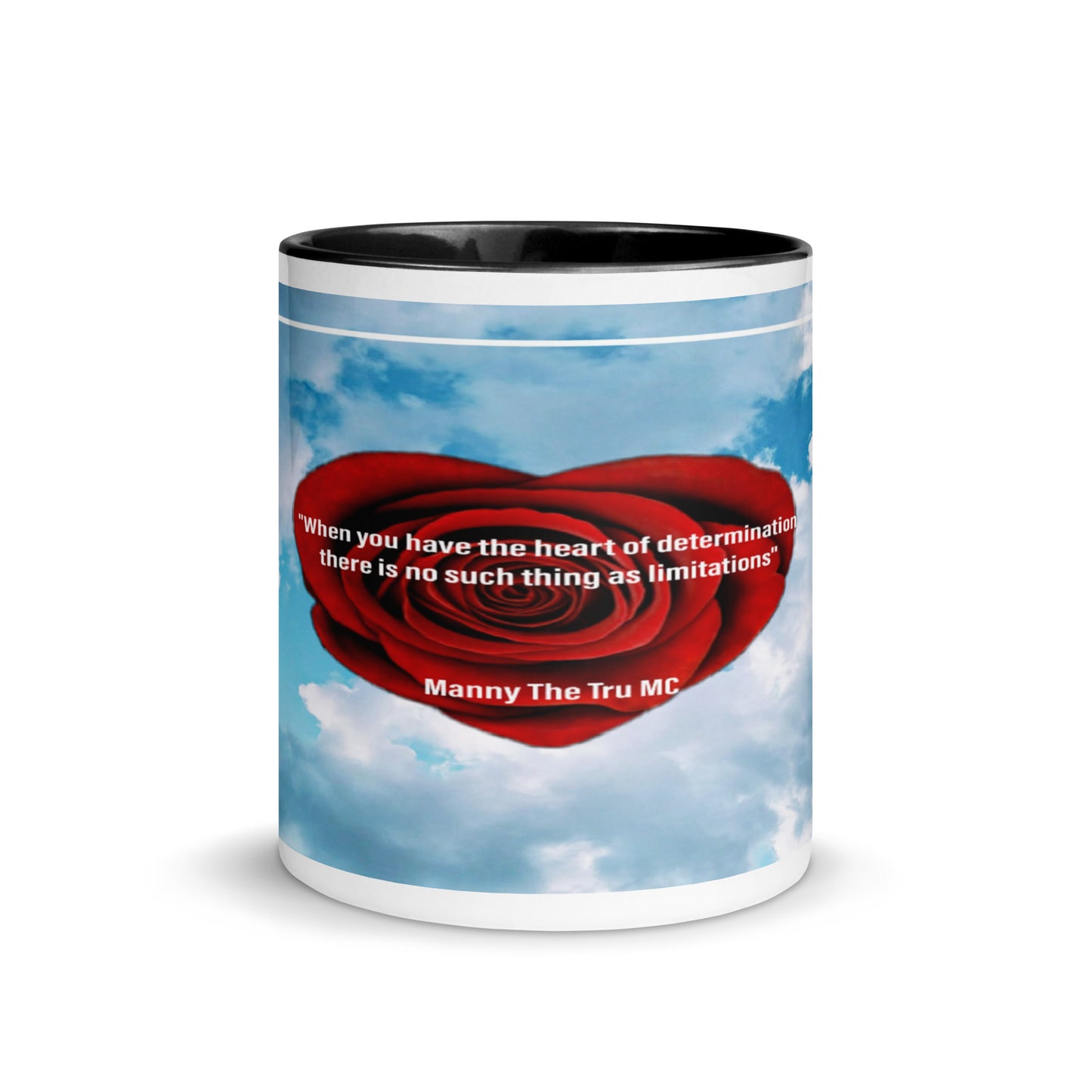second generation heart of determination Mug with Color Inside
