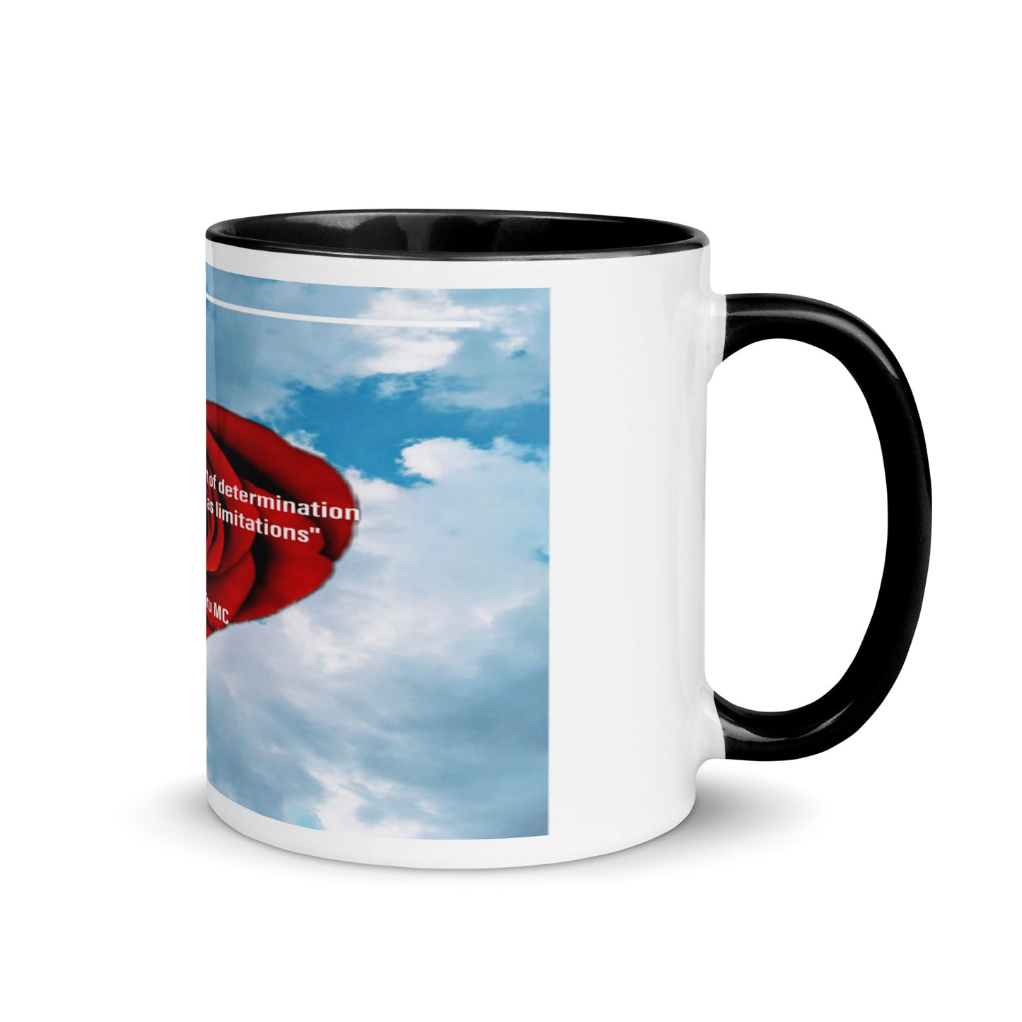 second generation heart of determination Mug with Color Inside