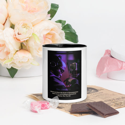 The Heart Of Determination Mug with Color Inside