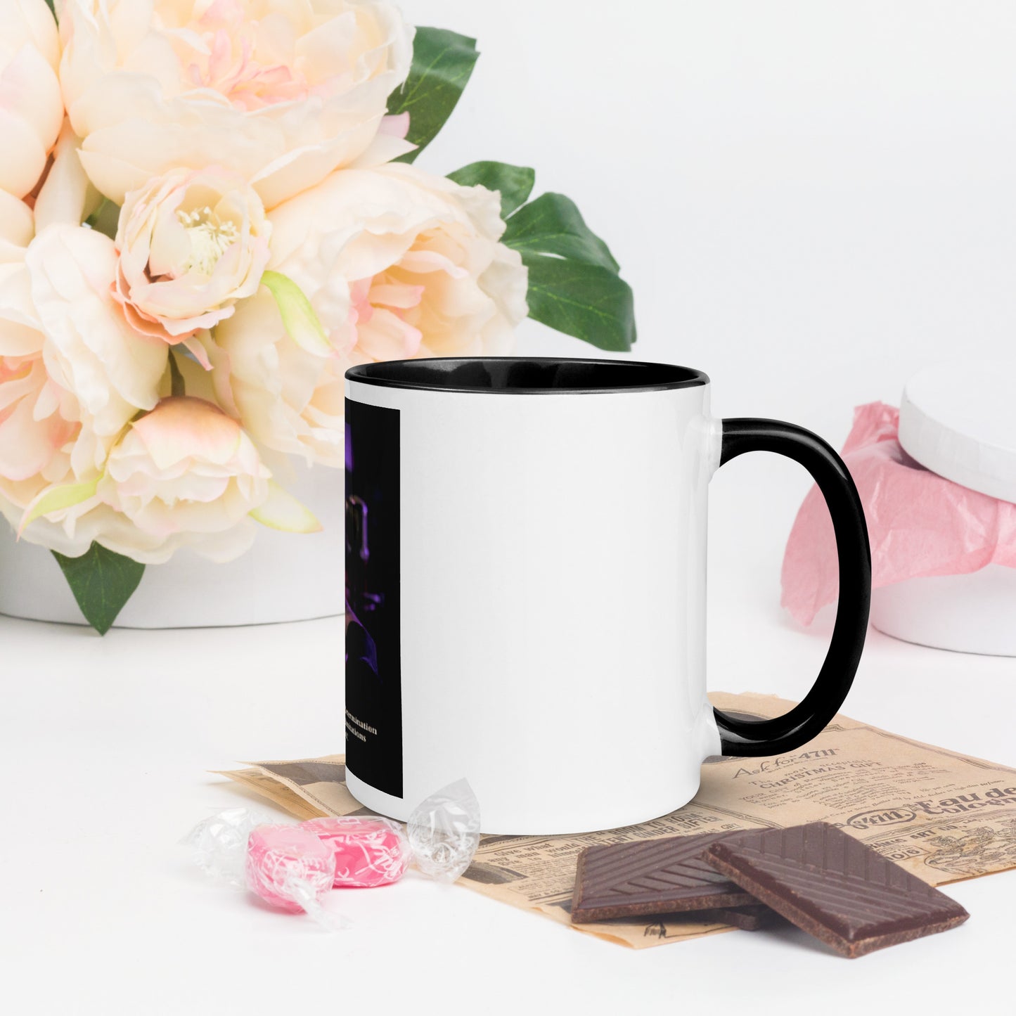The Heart Of Determination Mug with Color Inside