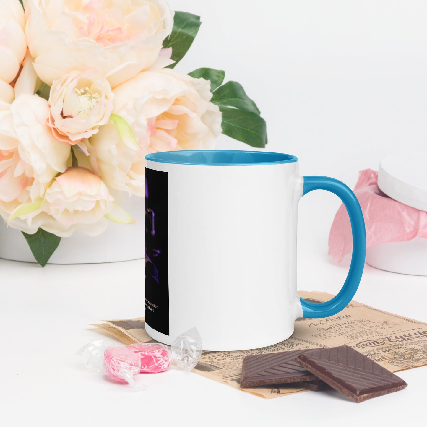 The Heart Of Determination Mug with Color Inside