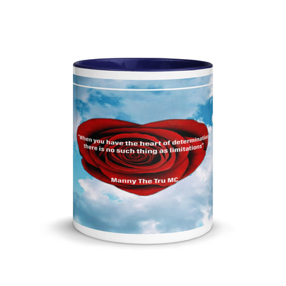second generation heart of determination Mug with Color Inside