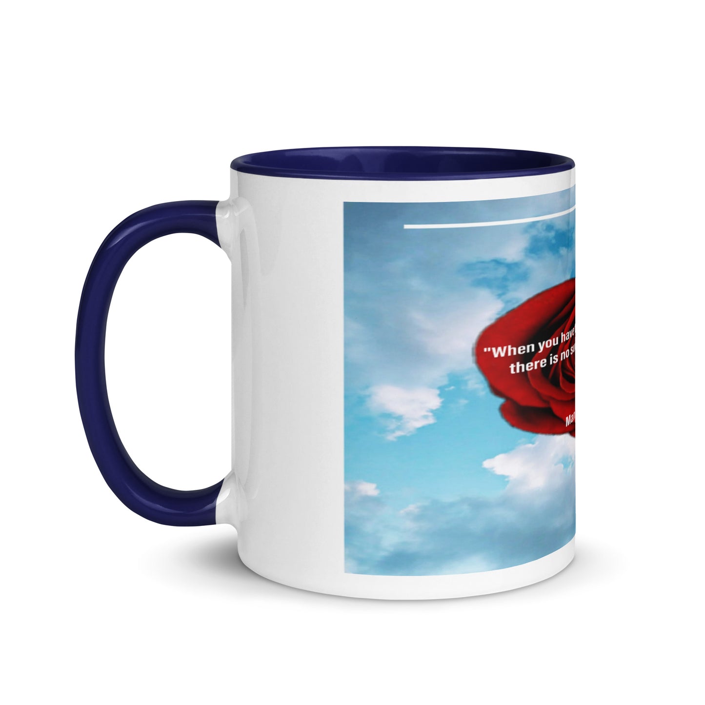 second generation heart of determination Mug with Color Inside
