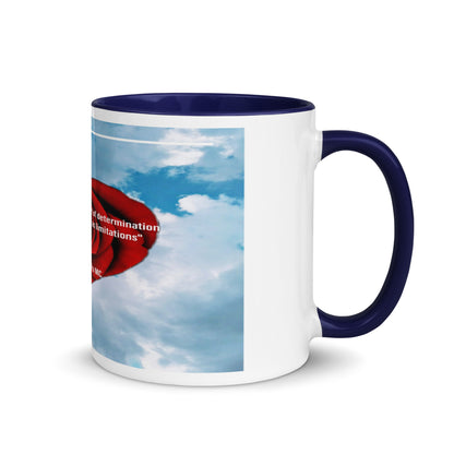 second generation heart of determination Mug with Color Inside