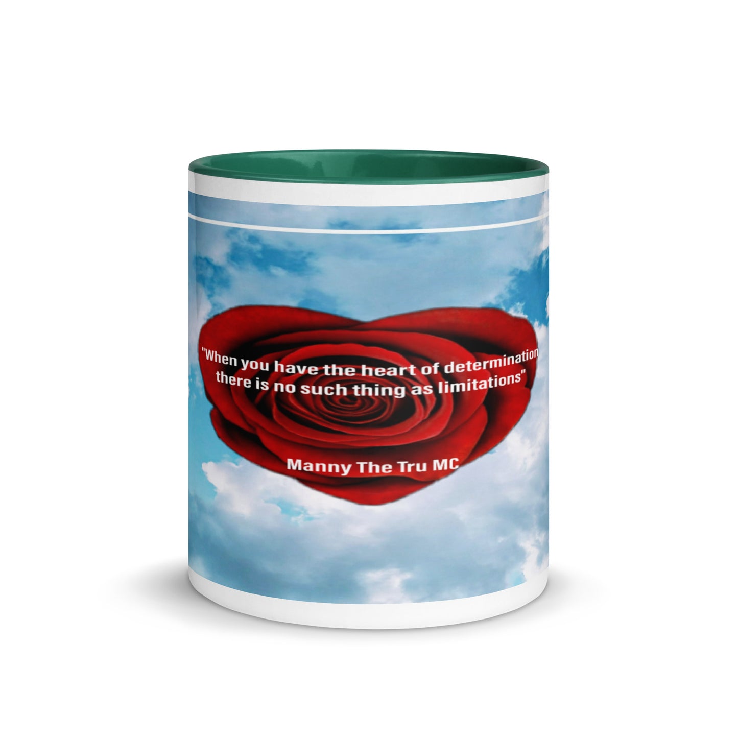 second generation heart of determination Mug with Color Inside