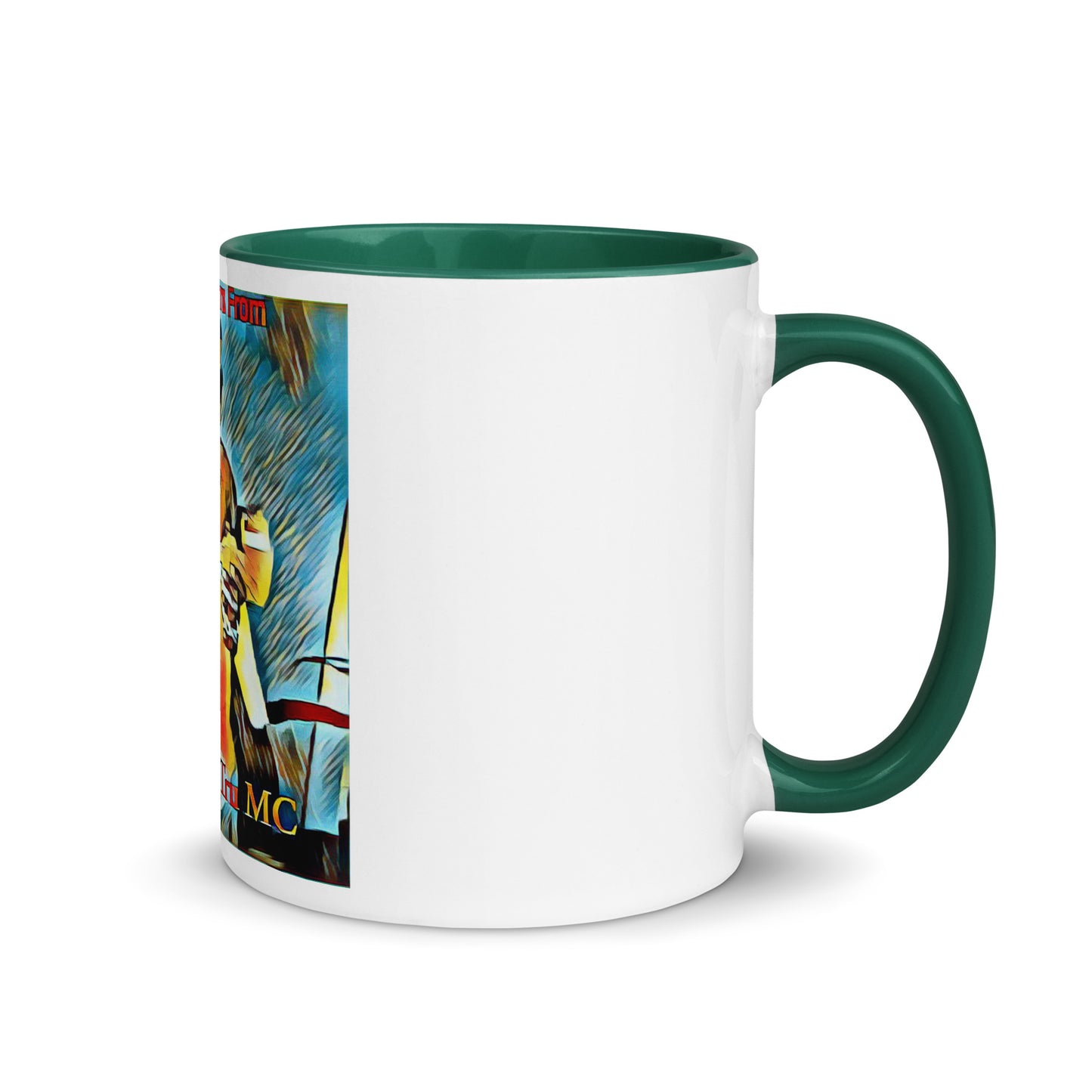 Blood Sweat & Tears from Dirt 2 Glory Mug with Color Inside