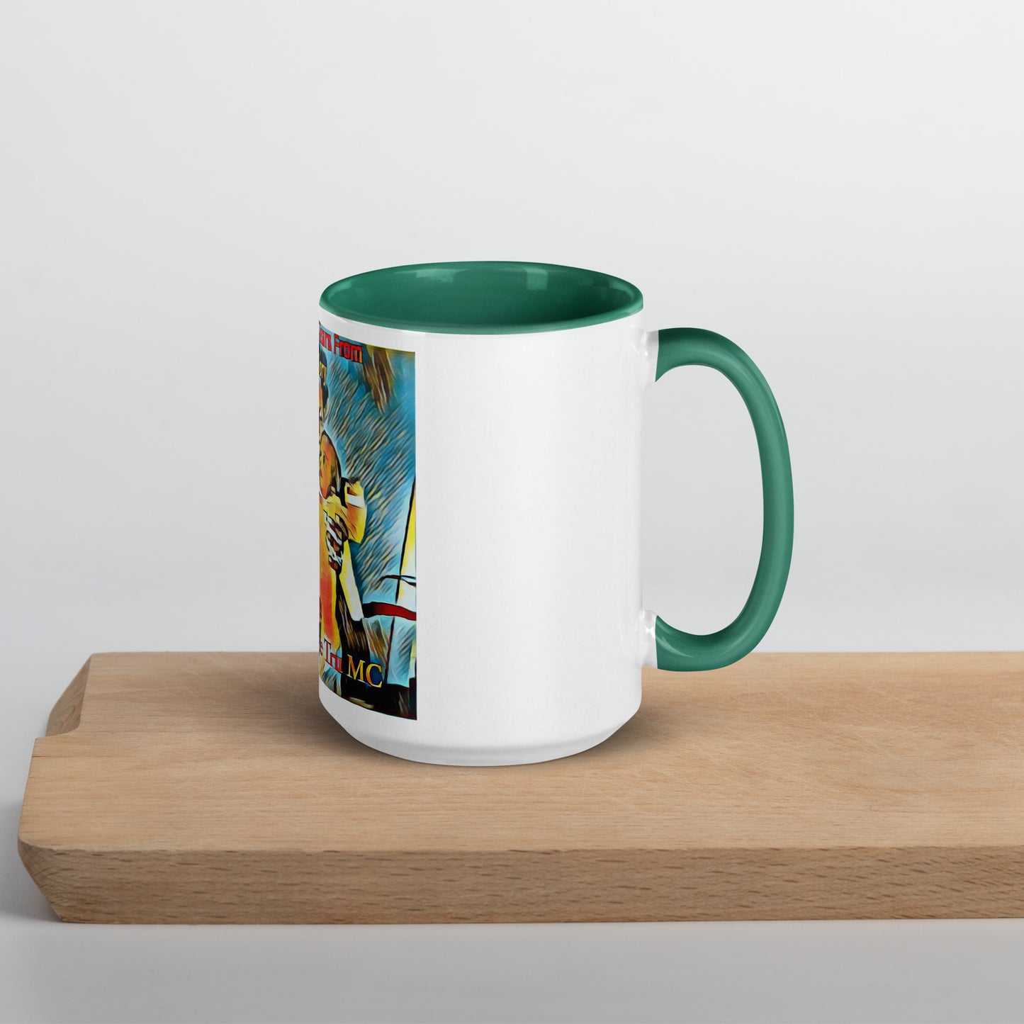 Blood Sweat & Tears from Dirt 2 Glory Mug with Color Inside