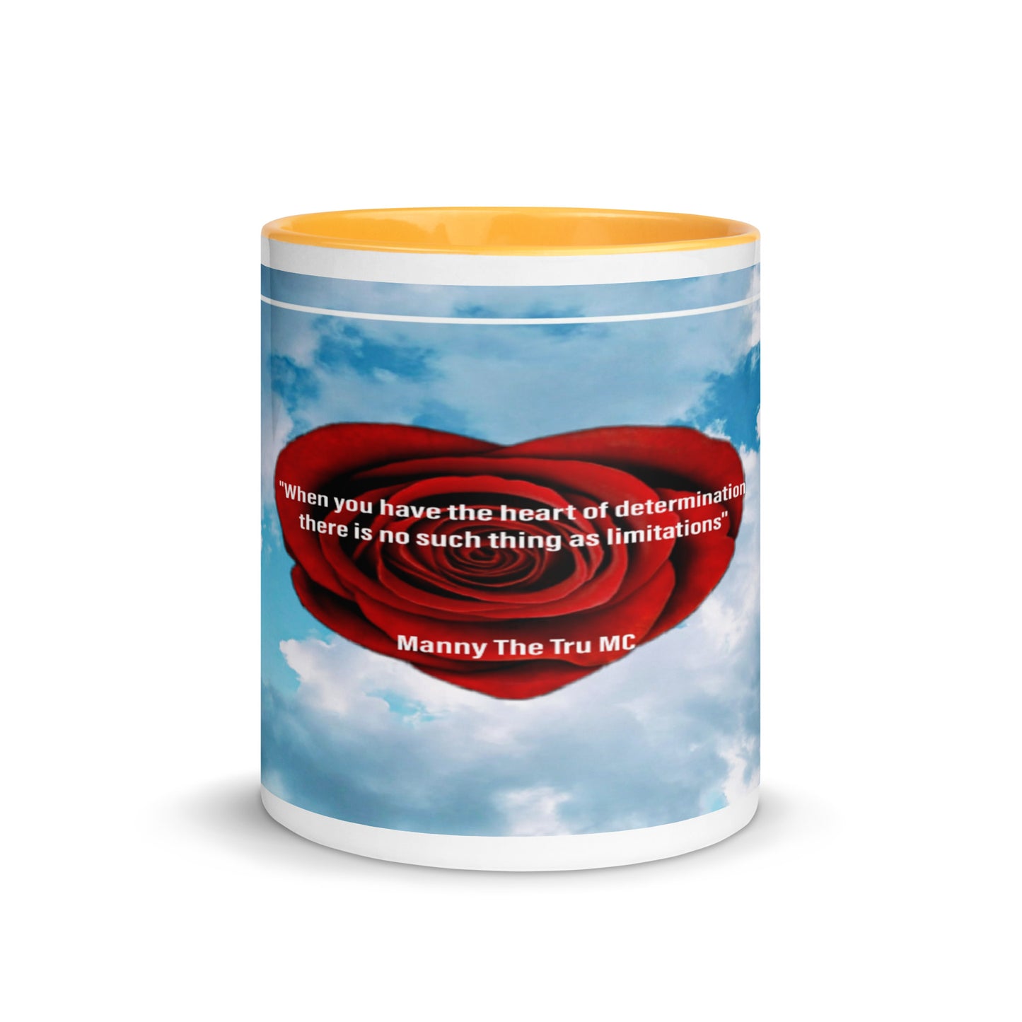 second generation heart of determination Mug with Color Inside