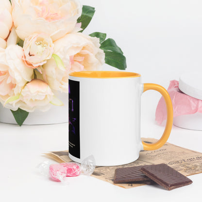 The Heart Of Determination Mug with Color Inside