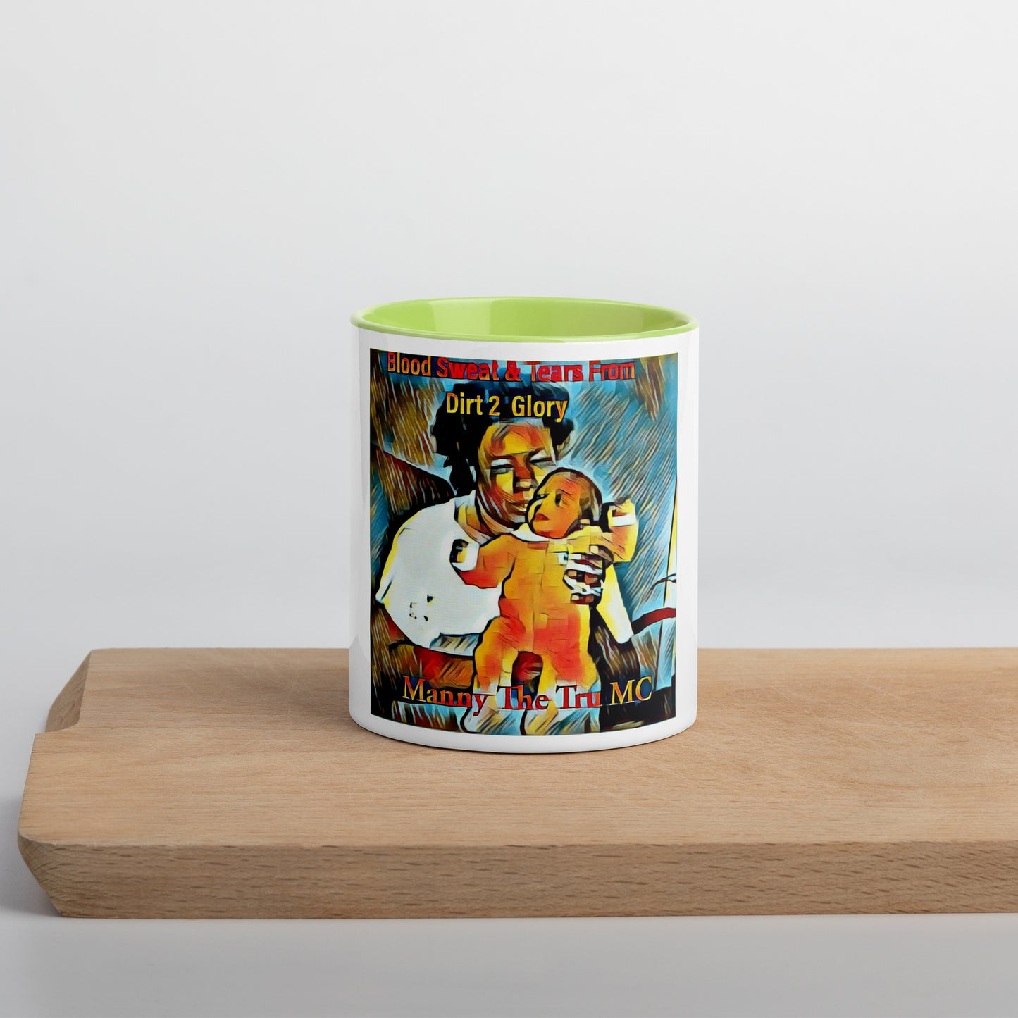 Blood Sweat & Tears from Dirt 2 Glory Mug with Color Inside