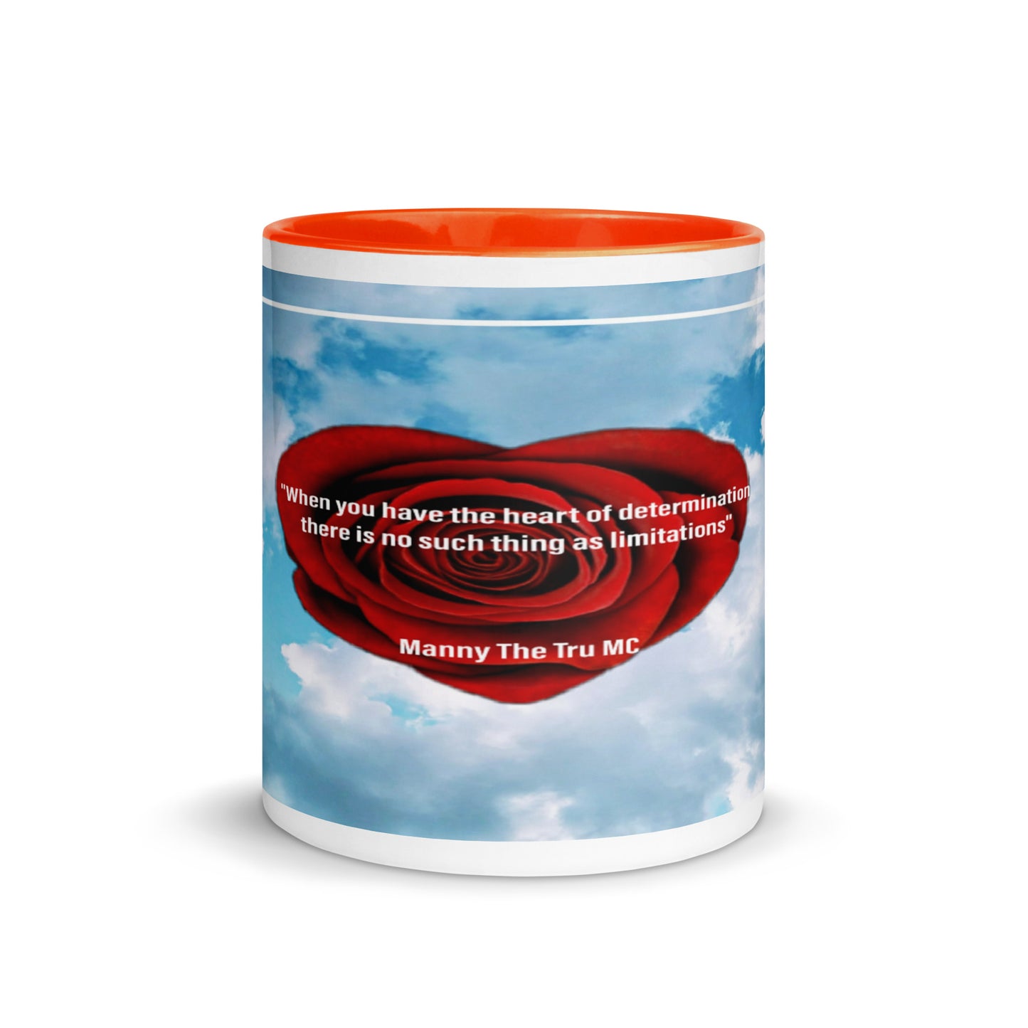 second generation heart of determination Mug with Color Inside