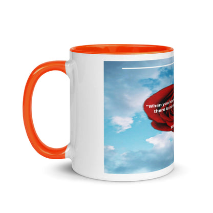 second generation heart of determination Mug with Color Inside