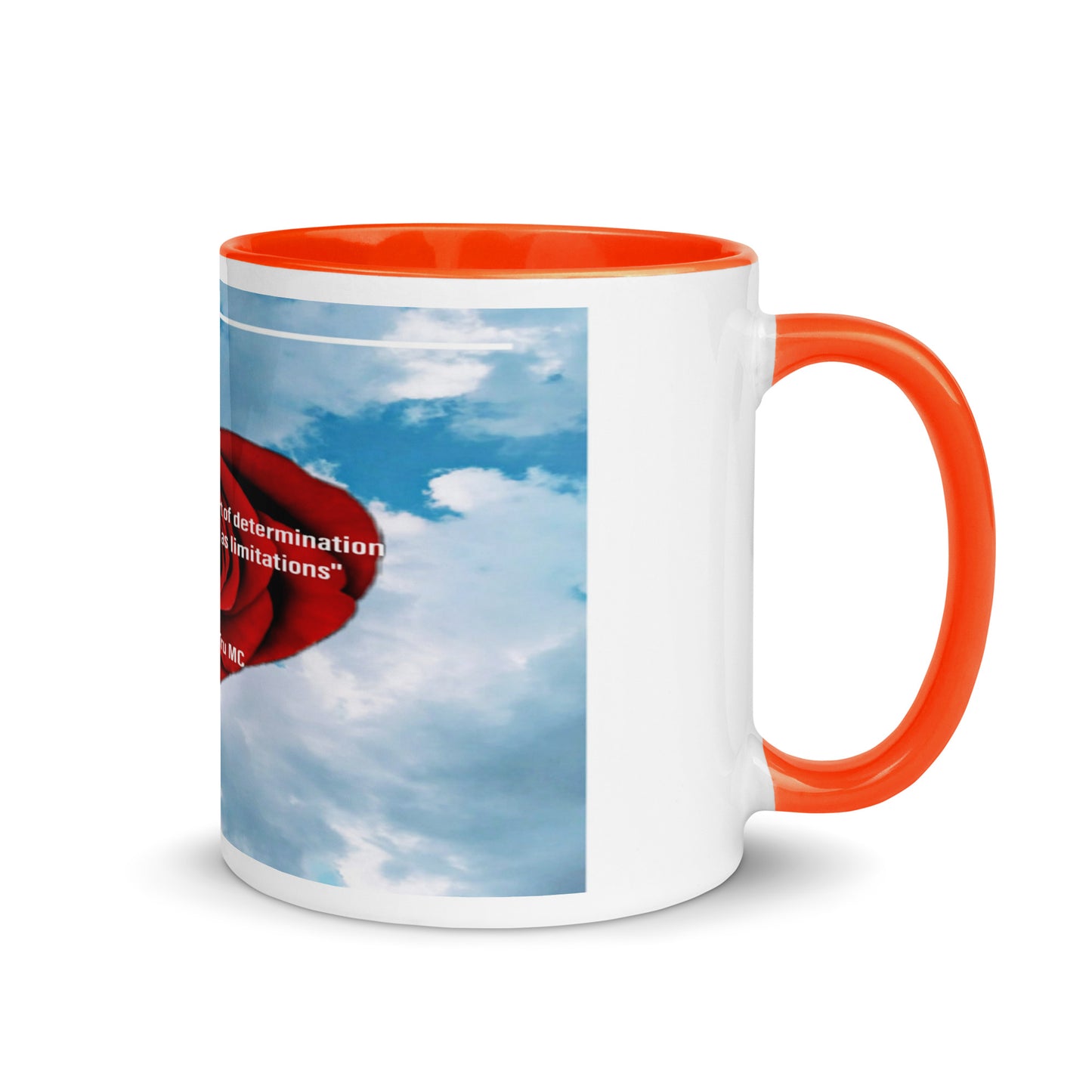 second generation heart of determination Mug with Color Inside