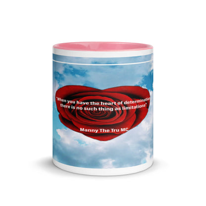 second generation heart of determination Mug with Color Inside