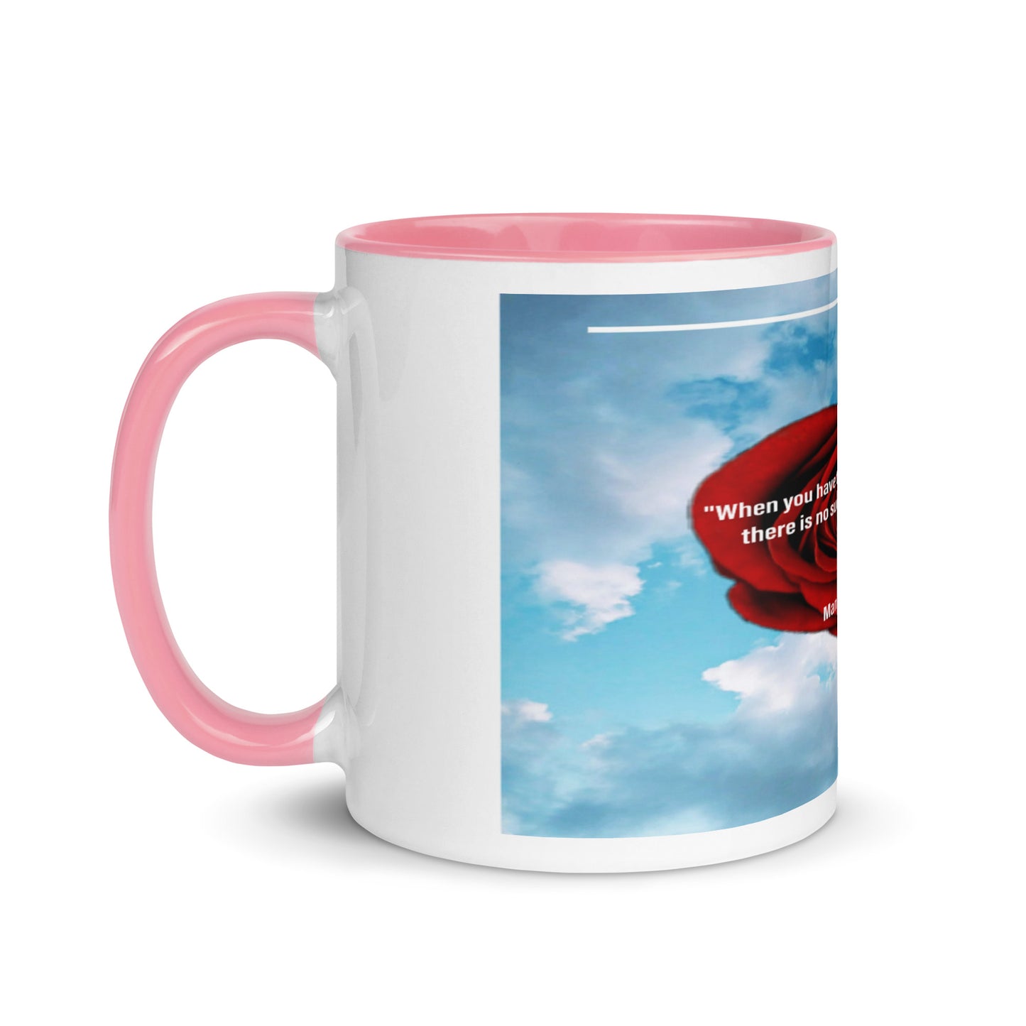 second generation heart of determination Mug with Color Inside