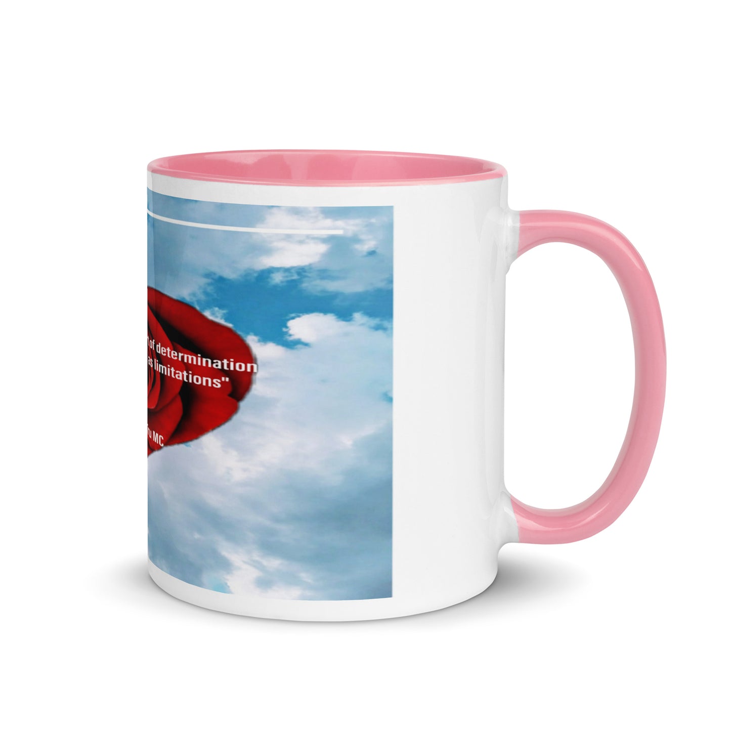 second generation heart of determination Mug with Color Inside