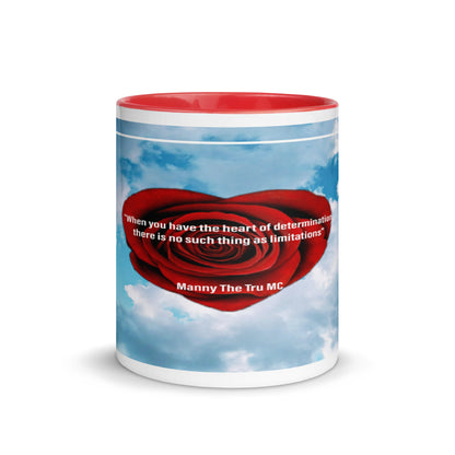 second generation heart of determination Mug with Color Inside