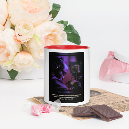 The Heart Of Determination Mug with Color Inside