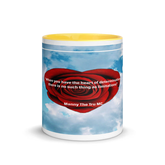 second generation heart of determination Mug with Color Inside