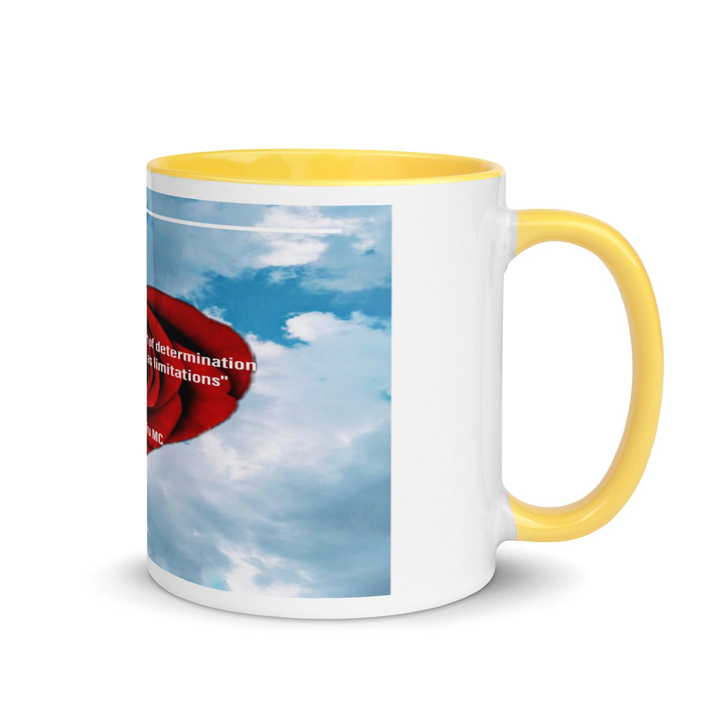 second generation heart of determination Mug with Color Inside